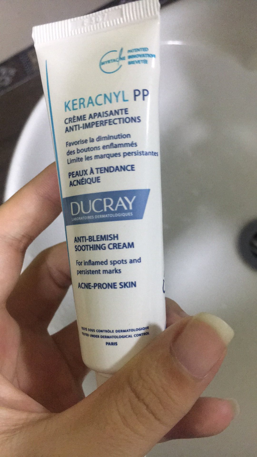 Kem Dưỡng Ducray Keracnyl PP Anti-Blemish 30ml - Giảm Mụn, Mờ Vết Thâm, Chăm Sóc Da Dầu Mụn Chuyên Biệt