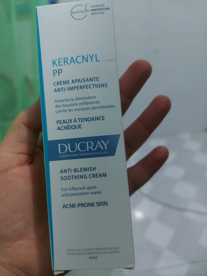 Kem Dưỡng Ducray Keracnyl PP Anti-Blemish 30ml - Giảm Mụn, Mờ Vết Thâm, Chăm Sóc Da Dầu Mụn Chuyên Biệt