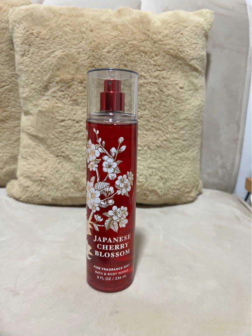 Xịt Thơm Toàn Thân Bath & Body Works 236ml Japanese Cherry Blossom - Phiên Bản Giới Hạn, Hương Hoa Anh Đào Nhật Bản Quyến Rũ