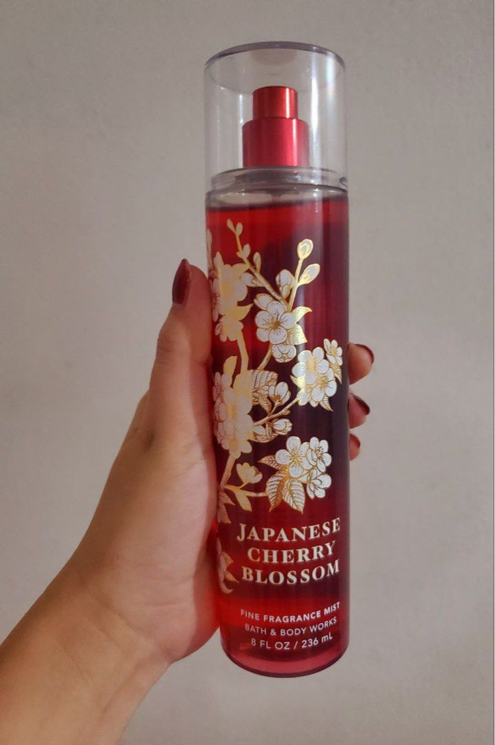 Xịt Thơm Toàn Thân Bath & Body Works 236ml Japanese Cherry Blossom - Phiên Bản Giới Hạn, Hương Hoa Anh Đào Nhật Bản Quyến Rũ
