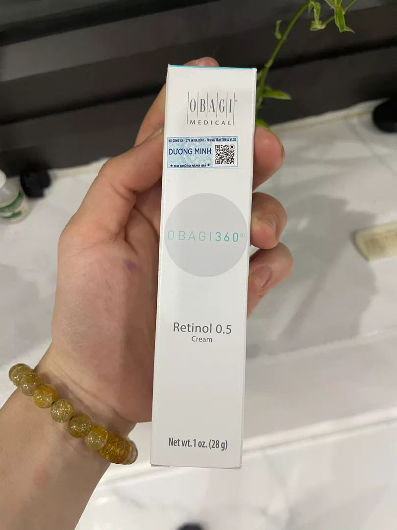 Kem Dưỡng Ẩm Obagi 360 Retinol 0.5 28g & Clinical Kinetin+ Hydrating Cream 50ml - Dưỡng Sáng Da, Làm Mềm Da, Chống Lão Hóa