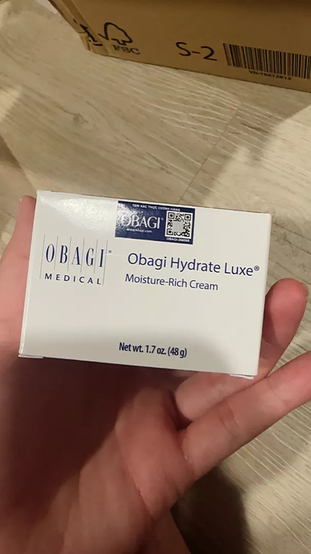 Kem Dưỡng Ẩm Obagi Hydrate Luxe - Kem Giàu Dưỡng Chất Giữ Ẩm Lâu Dài, Phục Hồi Da Khô, Nếp Nhăn và Lão Hóa