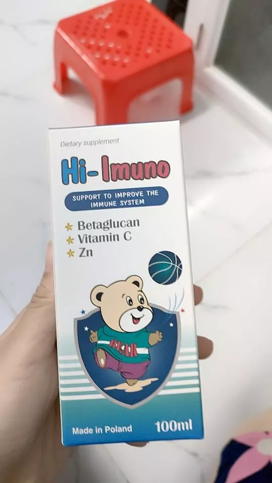 Siro Hi-Imuno Tăng Đề Kháng Cho Trẻ Từ 1 Tuổi - Hỗ Trợ Miễn Dịch, Vị Ngọt Dễ Uống, 100ml
