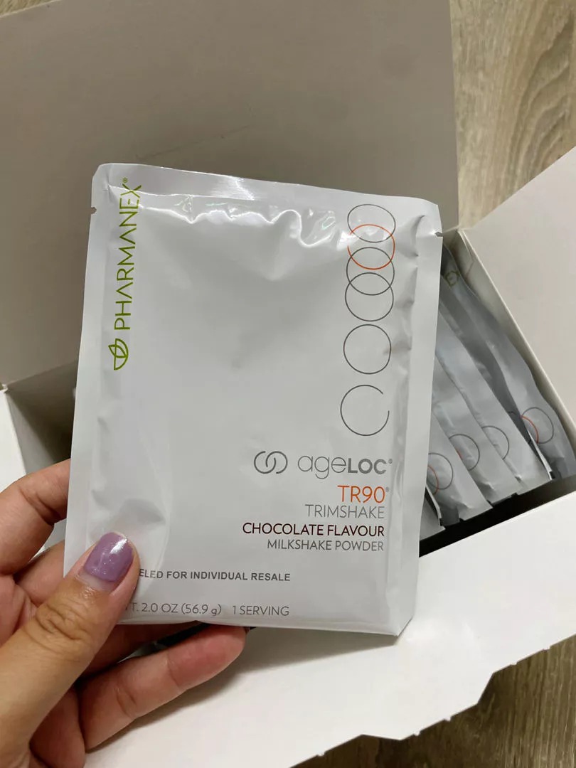 Bột Uống Hỗ Trợ Kiểm Soát Cân Nặng Nuskin TR90 TrimShake Hương Socola 15 Gói - Giúp Kiểm Soát Cân Nặng Hiệu Quả Với Protein Cao