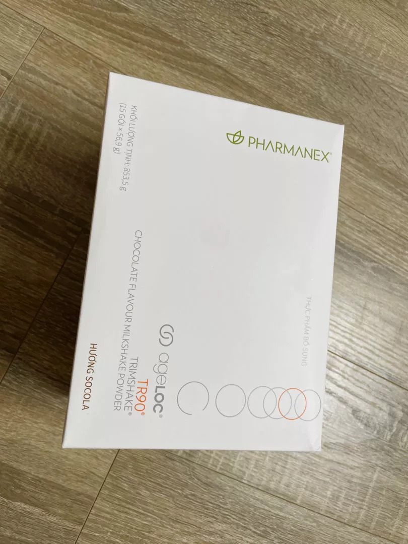 Bột Uống Hỗ Trợ Kiểm Soát Cân Nặng Nuskin TR90 TrimShake Hương Socola 15 Gói - Giúp Kiểm Soát Cân Nặng Hiệu Quả Với Protein Cao