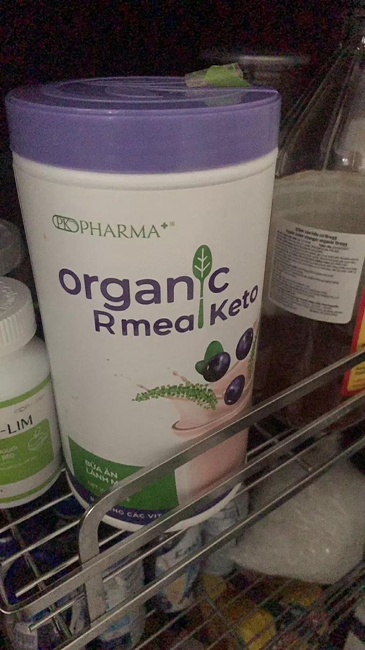 Bột uống dinh dưỡng Organic Rmeal Keto 300g - Thay thế bữa ăn, hỗ trợ giảm cân, tăng cường sức khỏe cho mọi đối tượng