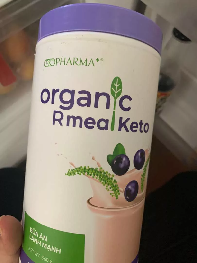 Bột uống dinh dưỡng Organic Rmeal Keto 300g - Thay thế bữa ăn, hỗ trợ giảm cân, tăng cường sức khỏe cho mọi đối tượng