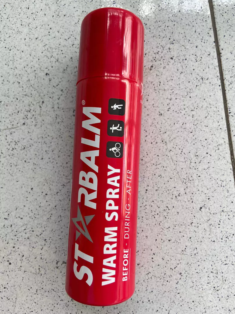 Xịt Nóng Starbalm Warm Spray 150ml - Hỗ Trợ Làm Ấm Cơ Thể Trước Khi Tập Thể Thao - Sản Phẩm Thiên Nhiên Cho Người Chơi Thể Thao