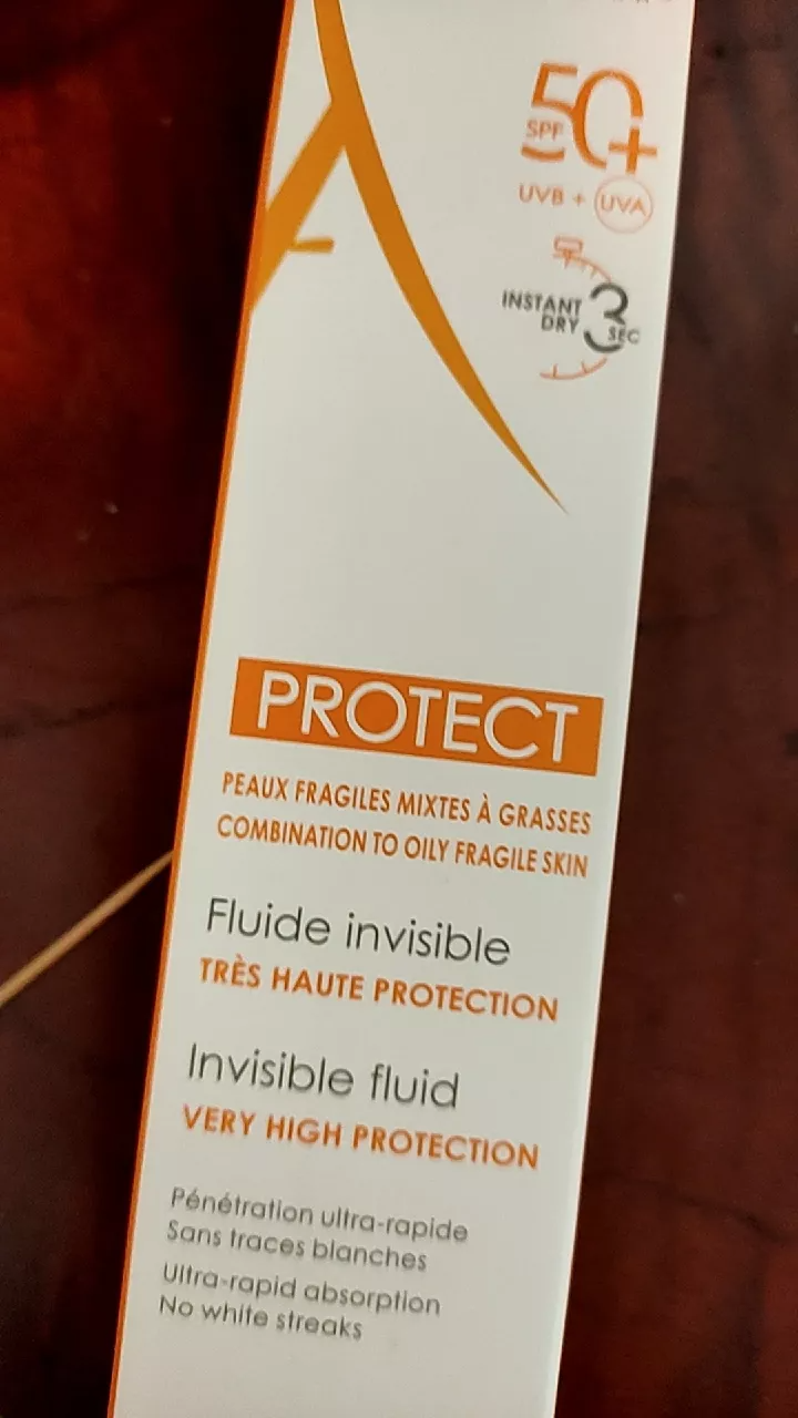 Kem Chống Nắng ADerma Protect Invisible Fluid SPF 50+ Cho Da Dầu Nhạy Cảm - Thấm Nhanh Trong 3 Giây, Bảo Vệ Da Tối Ưu