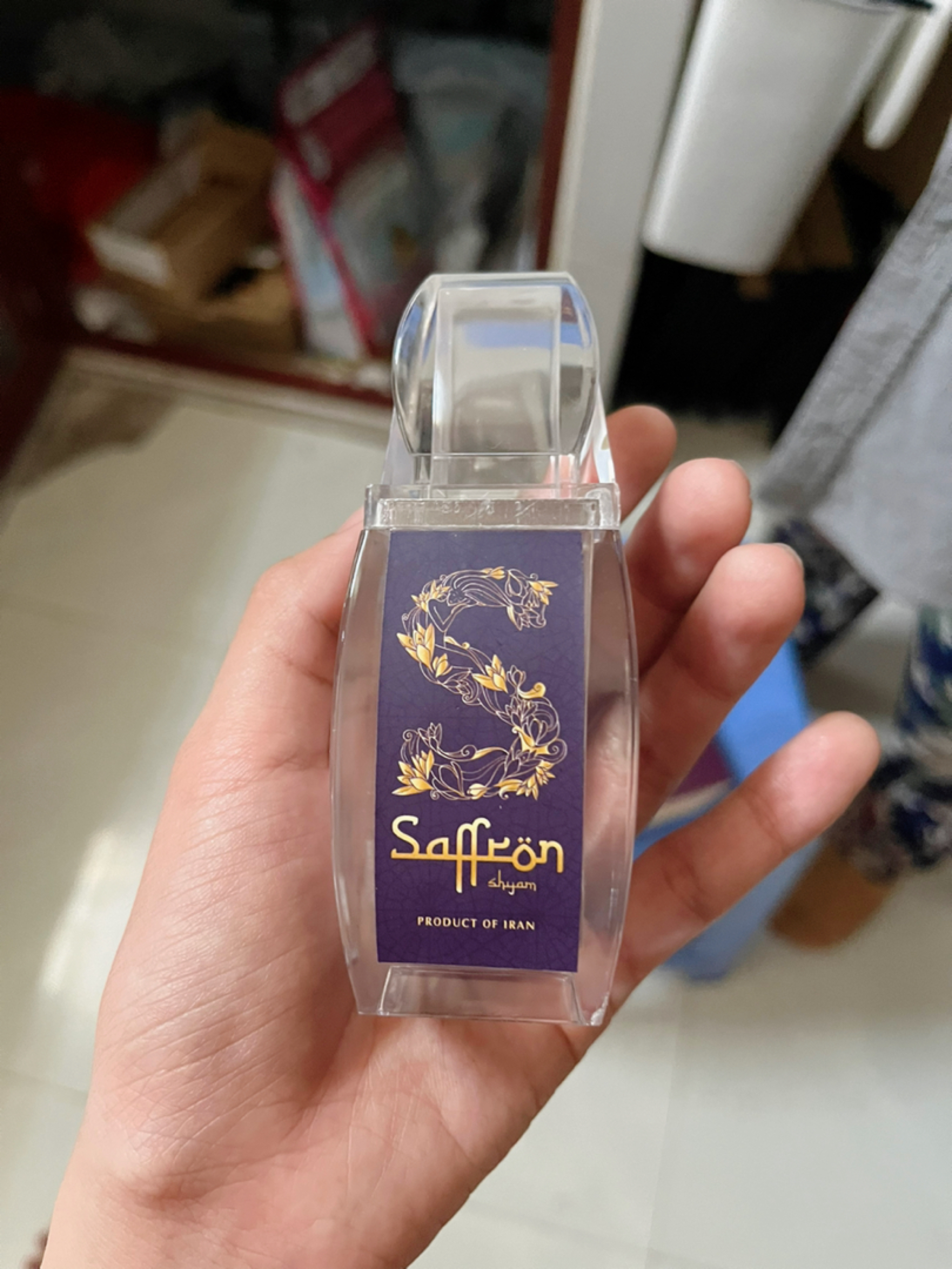 Nhụy Hoa Nghệ Tây Saffron Shyam Hộp 1gr - Sản Phẩm Thiên Nhiên Hỗ Trợ Sức Khỏe & Làm Đẹp