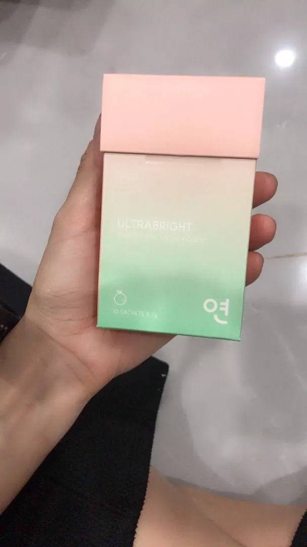 Bột Uống Ultrabright Whitening Glutathione The Aprilab - Hỗ Trợ Dưỡng Trắng Da Toàn Thân, Ngăn Nếp Nhăn, Vị Cam Ngon, Hộp 10 Gói