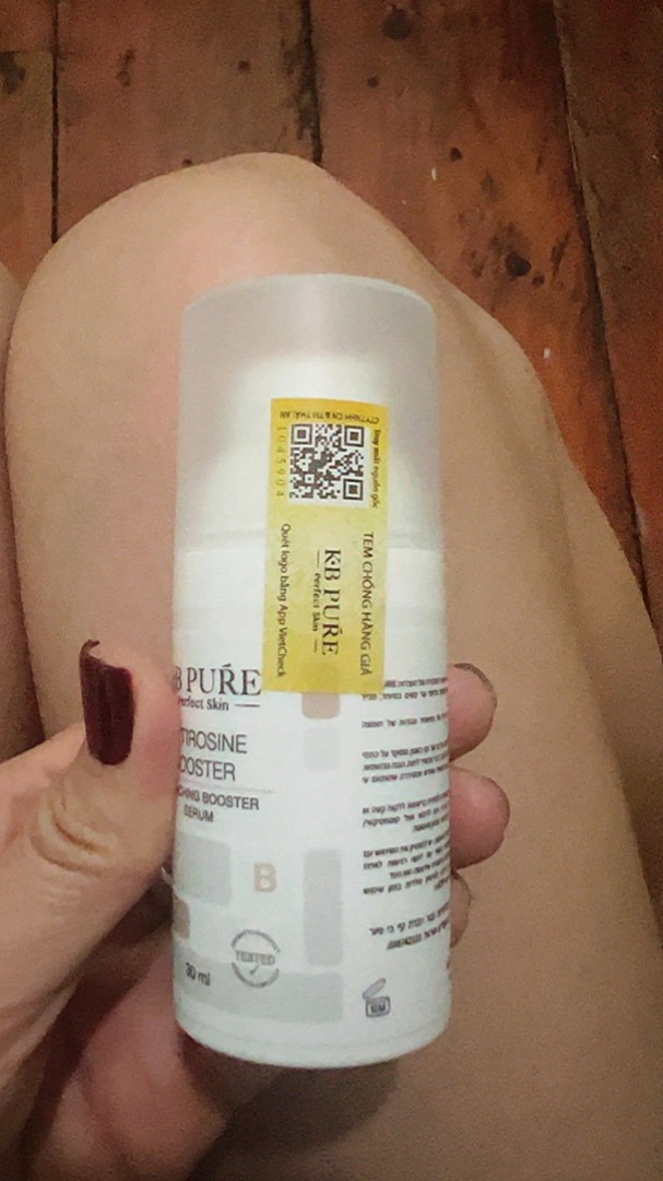 Serum KB Pure Antirosine Booster 30ml - Chống Nám, Làm Sáng Da, Ngăn Ngừa Sắc Tố Mới, Phù Hợp Với Da Khó Tác Động