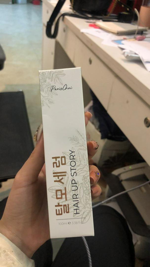 Xịt Mọc Tóc Genie Hair Up Story Paris Choi Hàn Quốc 100ml - Hỗ Trợ Tóc Dày, Chắc Khỏe, Giải Quyết Vấn Đề Tóc Gãy, Rụng