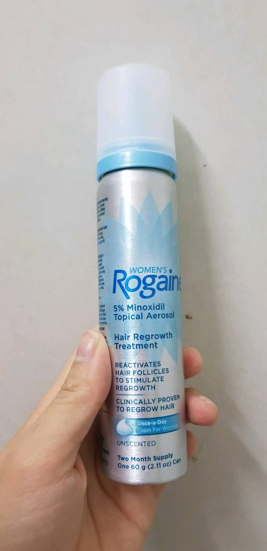 Dung dịch mọc tóc Women’s Rogaine 5% Minoxidil dạng bọt cho nữ - Giúp ngăn rụng tóc, kích thích mọc dày hơn hiệu quả cao