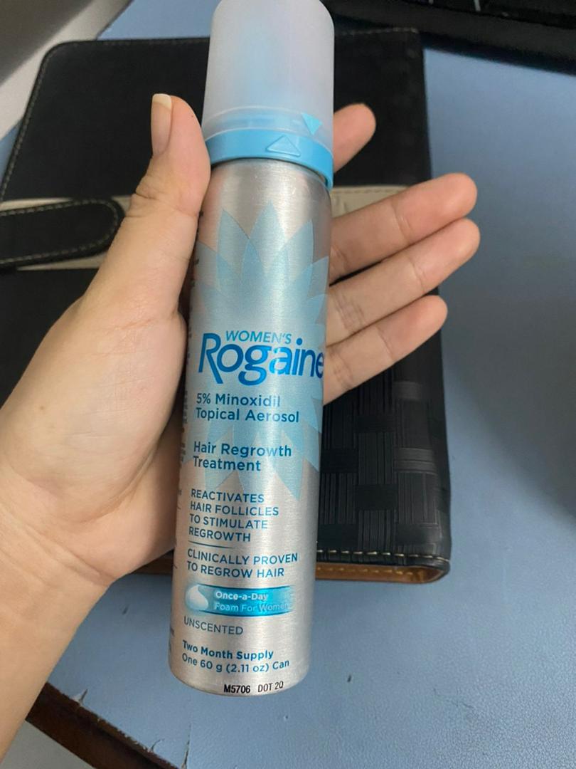 Dung dịch mọc tóc Women’s Rogaine 5% Minoxidil dạng bọt cho nữ - Giúp ngăn rụng tóc, kích thích mọc dày hơn hiệu quả cao