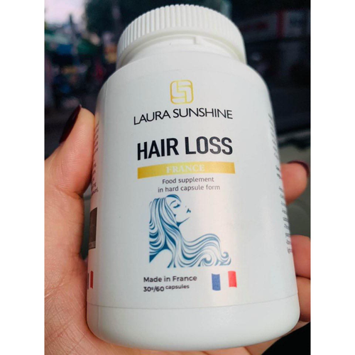 Viên uống hỗ trợ mọc tóc Laura Sunshine Hair Loss 60 viên - Giúp kích thích tóc dày và chắc khỏe từ thành phần tự nhiên, không phản ứng phụ