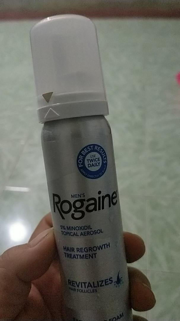 Minoxidil 5% Men's Rogaine Foam - Sản phẩm hỗ trợ mọc tóc cho nam, dạng bọt, phục hồi tóc hư tổn, hiệu quả nhanh chóng.