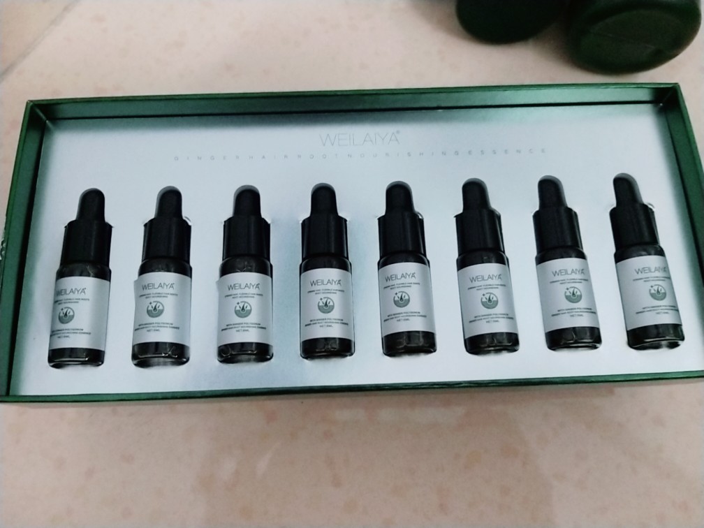 Tinh Chất Serum Hỗ Trợ Mọc Tóc Weilaiya - Bộ 8 Lọ (5ml/lọ), Dưỡng Tóc Khỏe Mạnh, Ngăn Rụng Tóc, Kích Thích Tóc Mọc Nhanh An Toàn