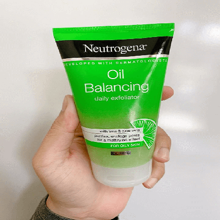 Sữa Rửa Mặt Kiềm Dầu Neutrogena Oil Balancing Exfoliator 150ml - Giúp Làm Sạch Sâu và Kiềm Dầu Cho Da Mụn, Làn Da Sạch Thoáng Mịn Màng