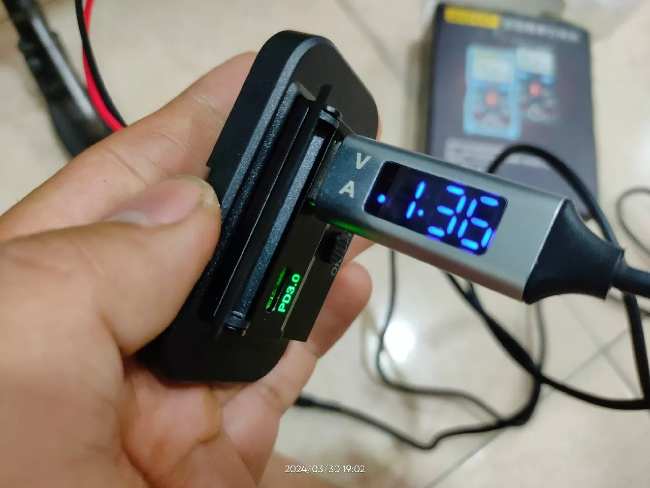 Ổ Cắm Sạc Nhanh 2 Cổng Type C & USB PD QC - Gắn Trên Xe Máy, Ô Tô, Tàu Thuyền - Thích Hợp Cho Android & iOS