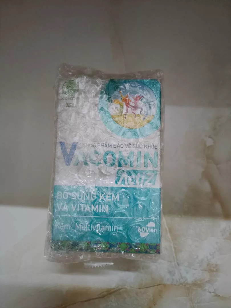 Viên uống Vacomin ActiZ - Bổ sung Kẽm & Vitamin C, E, B1 cho Người Lớn & Phụ Nữ Mang Thai - Hỗ Trợ Tăng Đề Kháng & Tiêu Hóa
