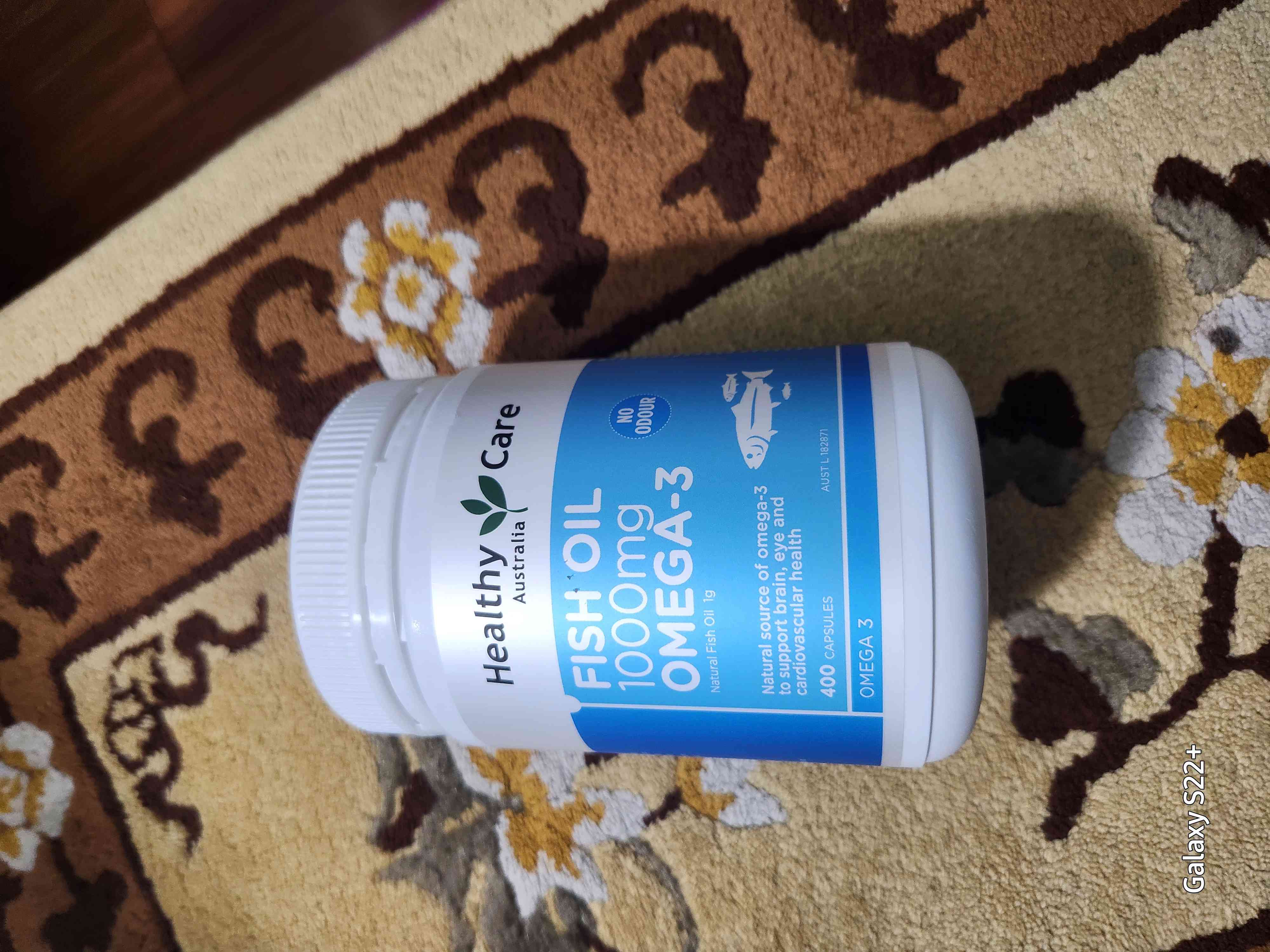 (Hàng nhập khẩu) Dầu cá Omega 3 Healthy Care Fish Oil 1000mg của Úc