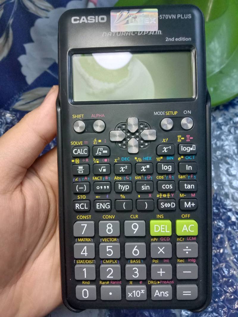 Máy Tính Cầm Tay Casio FX-570VN Plus New 2nd Edition - Dòng Remake Hiện Đại Dành Cho Học Sinh và Sinh Viên