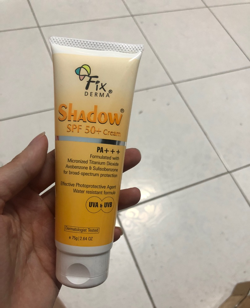 Kem Chống Nắng Fixderma Shadow Cream SPF 50+ - Bảo vệ Da Mặt và Toàn Thân, Không Nhờn Rít, Phù Hợp Mọi Loại Da
