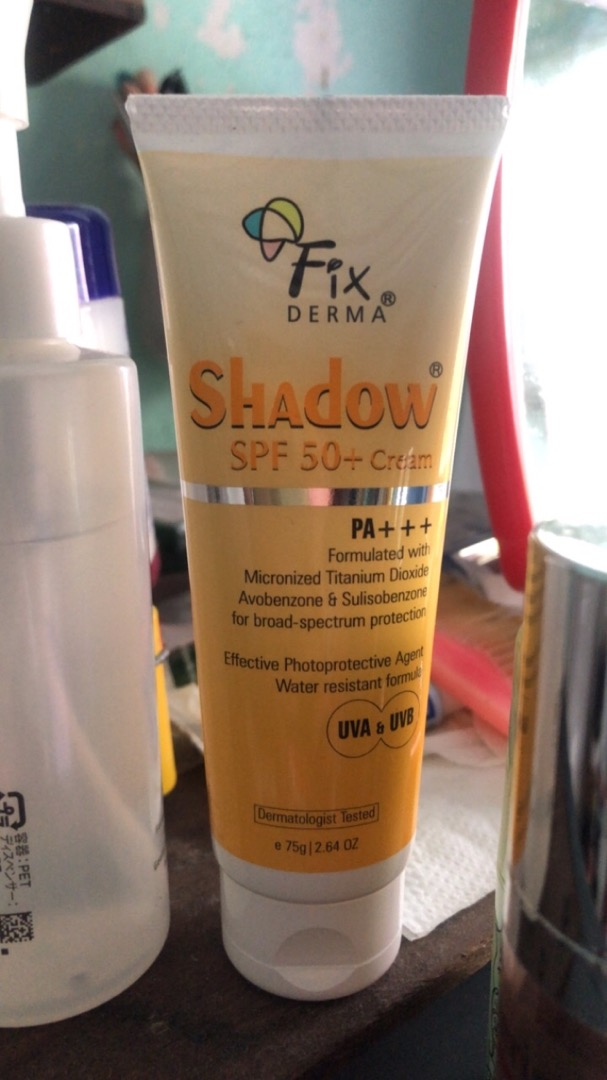 Kem Chống Nắng Fixderma Shadow Cream SPF 50+ - Bảo vệ Da Mặt và Toàn Thân, Không Nhờn Rít, Phù Hợp Mọi Loại Da