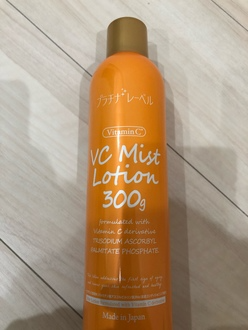 Xịt Khoáng VC Mist Lotion Platinum Label - Dưỡng Ẩm, Làm Sáng Da, Hương Cam Tươi Mát, 300g