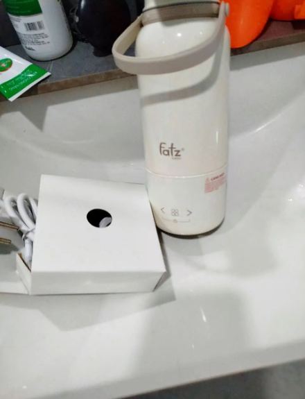 Bình Đun và Hâm Nước Pha Sữa Di Động Fatzbaby Mini Smart 12 Plus FB3632FD - Thiết Bị Đa Chức Năng Chăm Sóc Bé An Toàn và Thông Minh