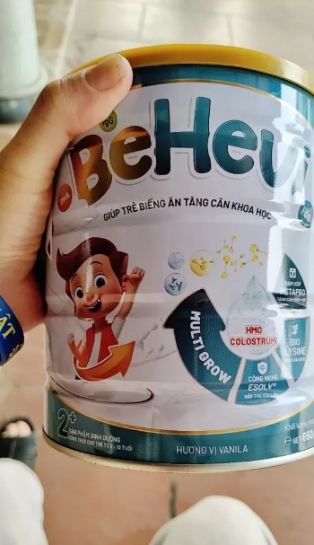 Sữa dinh dưỡng BeHevi 650g - Hỗ trợ tăng cân và phát triển trí não cho trẻ em, bổ sung protein và omega-3 tự nhiên