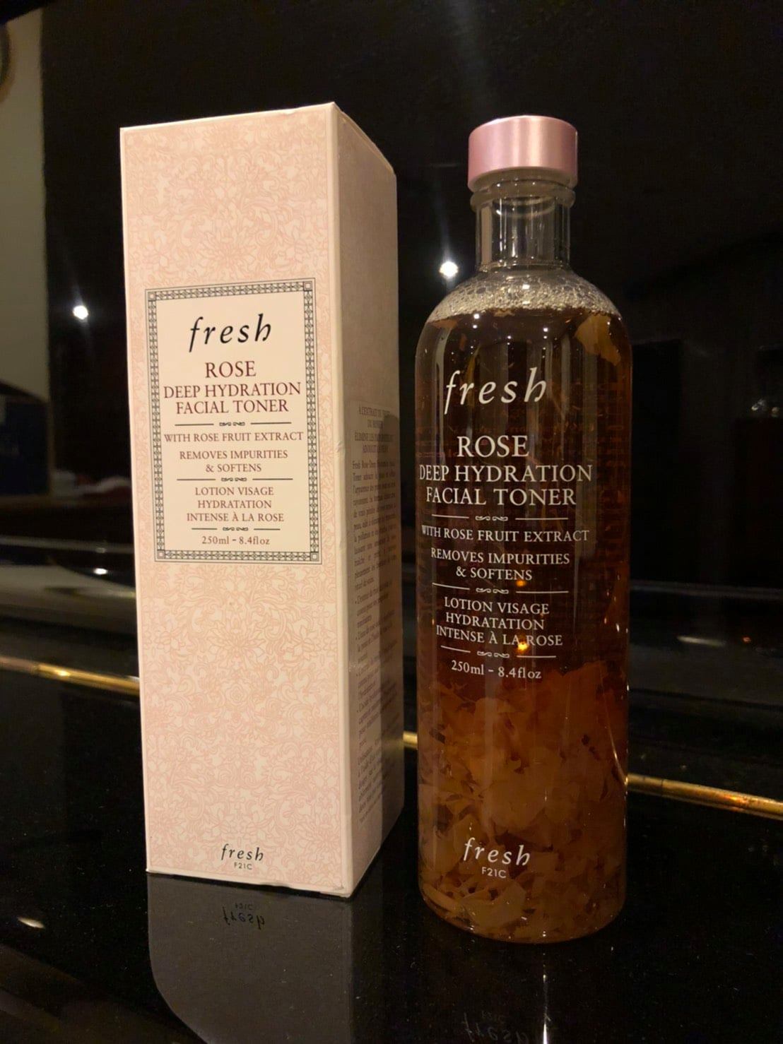 Nước Hoa Hồng Cân Bằng Da Fresh Rose Deep Hydration - Toner Dưỡng Ẩm Cho Mọi Loại Da, Chiết Xuất Từ Hoa Hồng Tươi 100ml/250ml