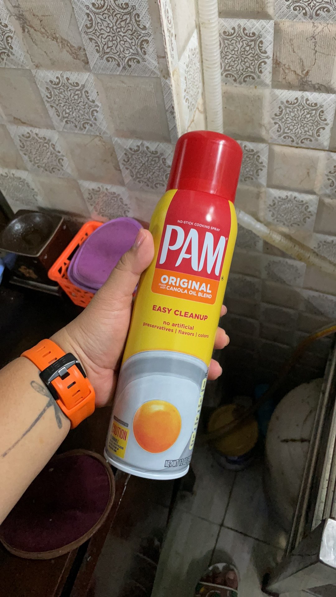 Dầu Ăn Kiêng Pam Original Dạng Xịt Mỹ - Dầu Chiên Không Calo, Phù Hợp Chế Độ Ăn Kiêng, Dinh Dưỡng Healthy, Dung Tích 147ml