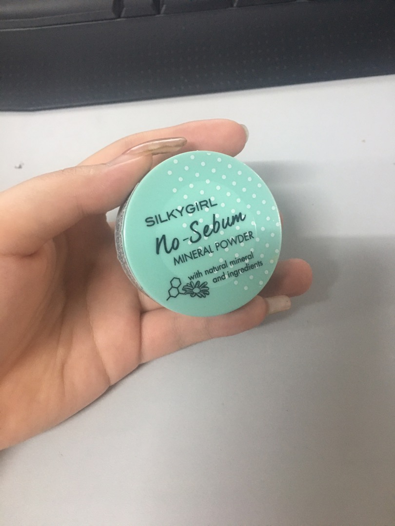 Phấn Phủ Kiềm Dầu Dạng Bột Silkygirl No Sebum Mineral Powder - Che Phủ Dầu Nhờn, Phấn Siêu Mịn, Dễ Dàng Dùng, Cho Da Dầu