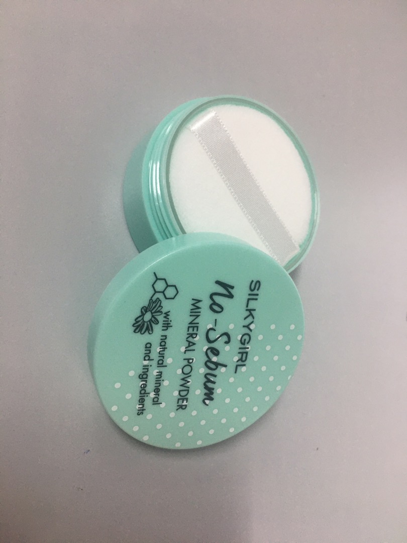 Phấn Phủ Kiềm Dầu Dạng Bột Silkygirl No Sebum Mineral Powder - Che Phủ Dầu Nhờn, Phấn Siêu Mịn, Dễ Dàng Dùng, Cho Da Dầu