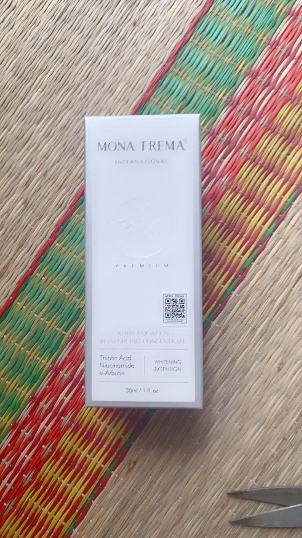 Kem Dưỡng Trắng Da Mona Frema White-Equation 30ml - Serum Làm Sáng Da, Ngăn Ngừa Thâm Sạm, Phù Hợp Với Da Nhạy Cảm