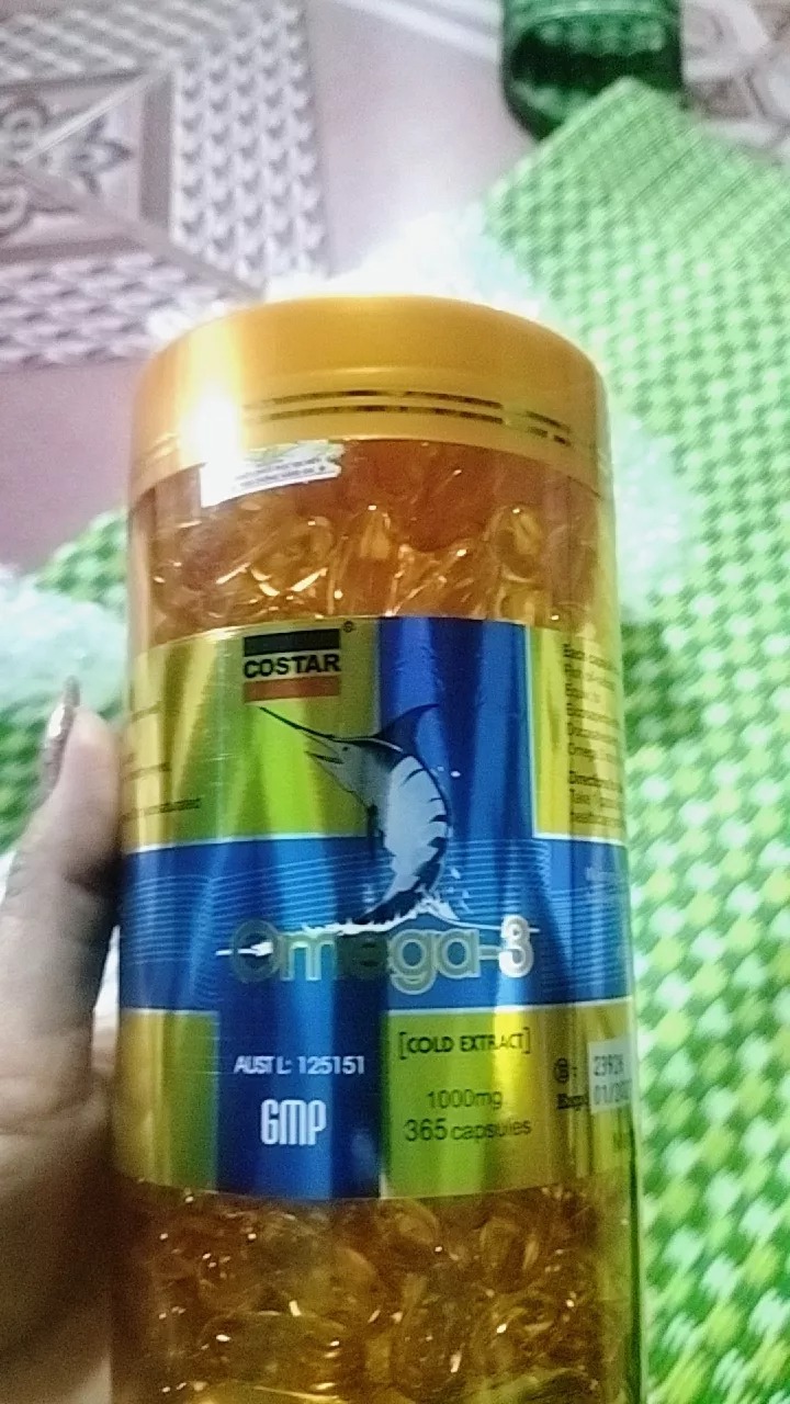 Viên Uống Dầu Cá Omega 3 Costar 1000mg - Bổ Sung EPA & DHA, Hỗ Trợ Sức Khỏe Tim Mạch, Tốt Cho Não Bộ - Sản Phẩm Từ Úc