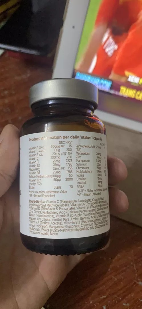 Vitamin Tổng Hợp Biocare Adult Multivitamin Minerals - Viên Uống Bổ Sung Vitamin và Khoáng Chất cho Người Lớn, Hỗ Trợ Sức Khỏe Tối Ưu