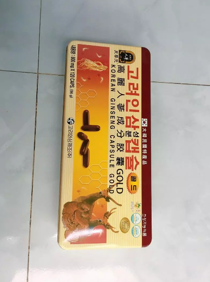 Viên đạm Hồng Sâm Nhung Hươu Linh Chi Vàng Korean Ginseng Gold - Bổ Sung Dinh Dưỡng, Tăng Cường Sức Khỏe, Hỗ Trợ Miễn Dịch