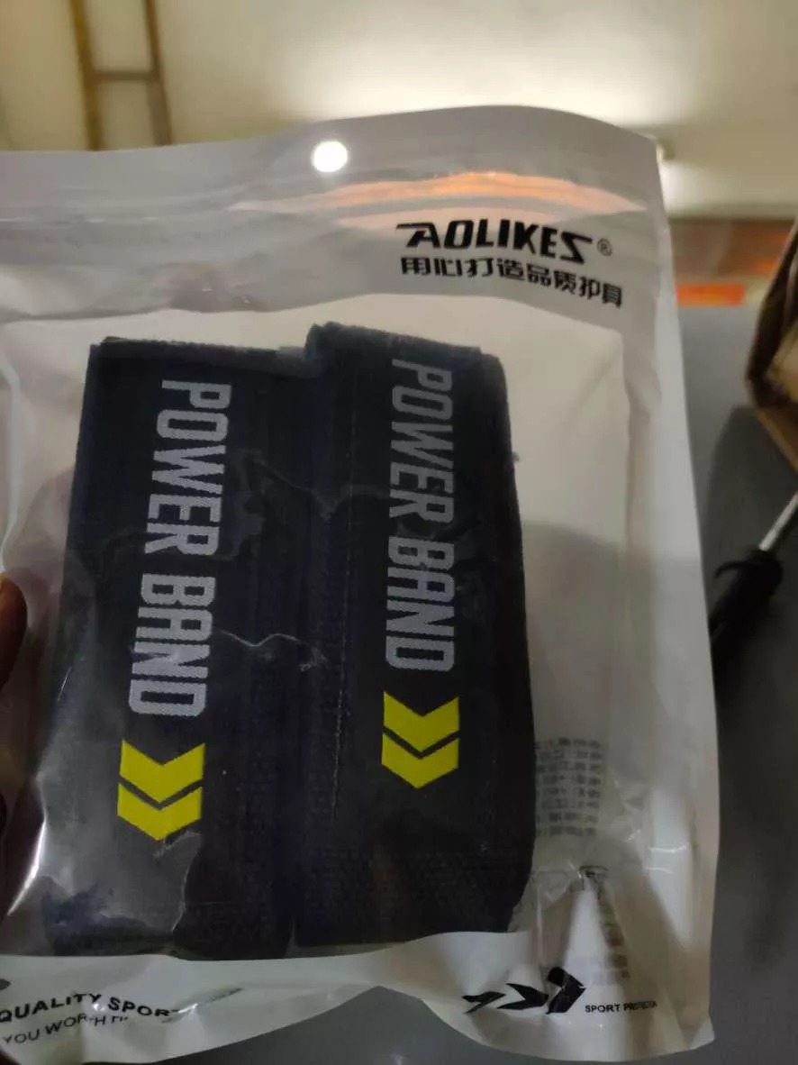 Dây Kéo Lưng Lifting Straps Aolikes Pro HW-7637 - Dụng Cụ Tập Gym Chuyên Nghiệp, Chất Liệu Bền Bỉ, Giúp Tập Deadlift Hiệu Quả