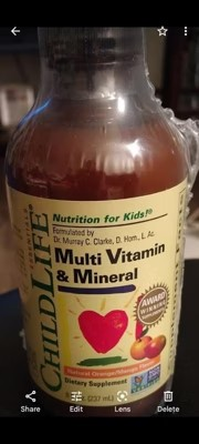 Vitamin Tổng Hợp Cho Bé Childlife 237ml - Bổ Sung Khoáng Chất & Vitamin Thiết Yếu Hỗ Trợ Phát Triển Sức Khỏe Trẻ Nhỏ