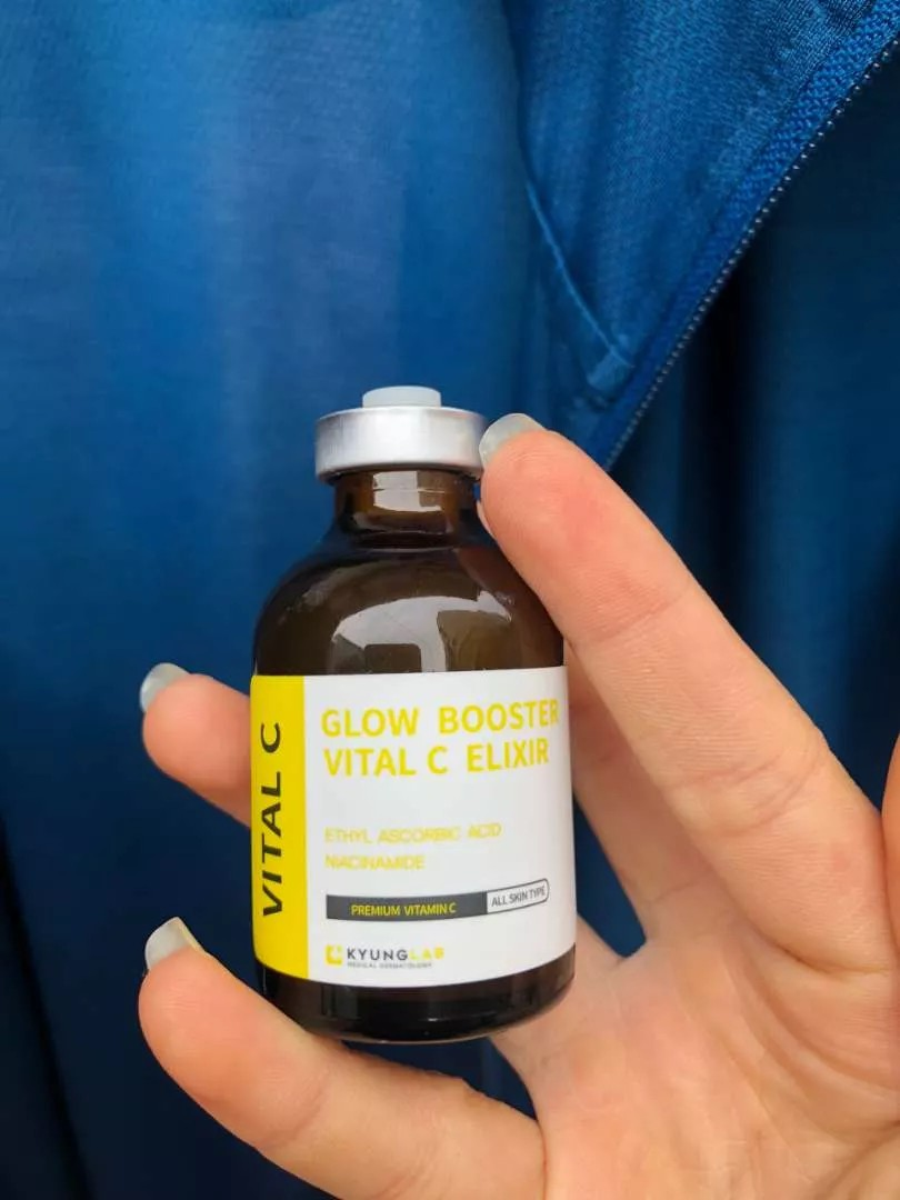 Huyết Thanh Tái Sinh Tế Bào Da Kyung Lab Glow Booster Vital C Elixir - Serum Dưỡng Da Sáng Mịn, Chống Lão Hóa, Tăng Cường Độ Ẩm