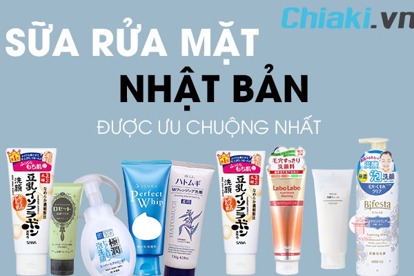 Những thành phần chính có trong sữa rửa mặt trị mụn Nhật Bản?
