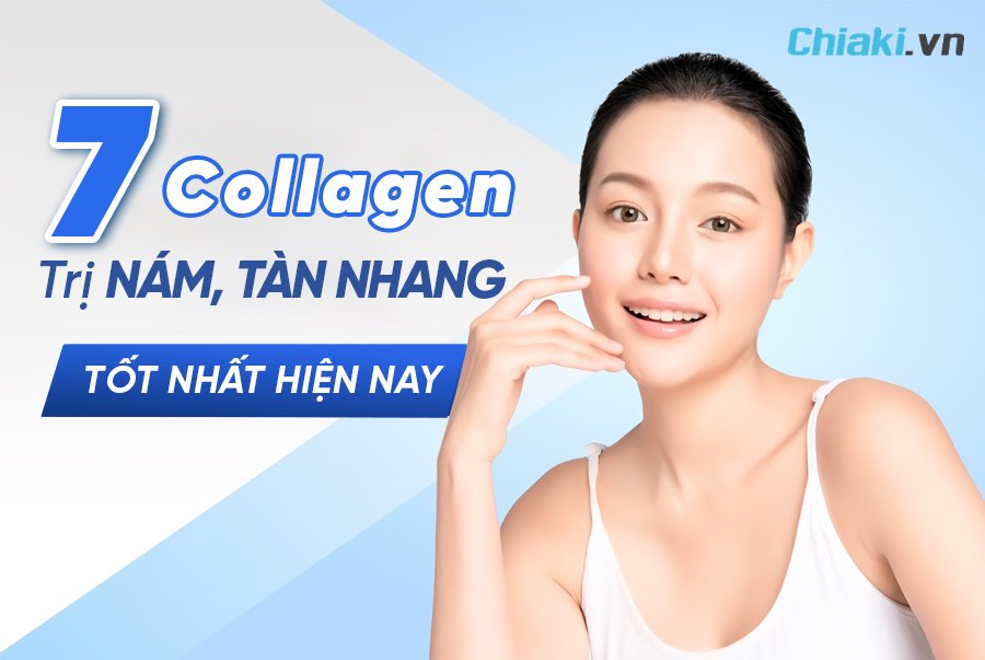 Cách uống collagen uống trị nám khắc phục tình trạng da sạm nám