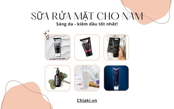 Sữa rửa mặt trị mụn trắng da cho nam có tác dụng gì?
