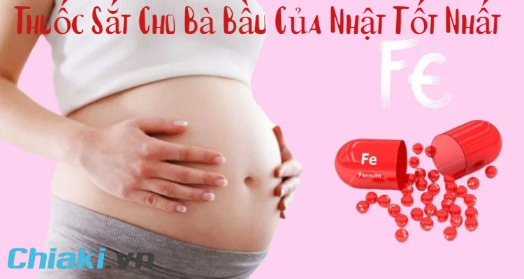 Thuốc sắt nào của Nhật Bản thích hợp dùng cho bà bầu?