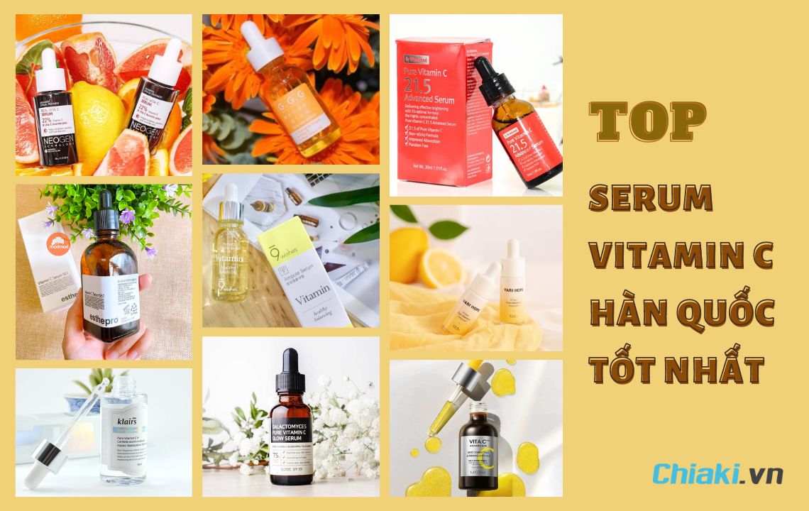 Sản phẩm serum vitamin c hàn quốc chất lượng, giá tốt