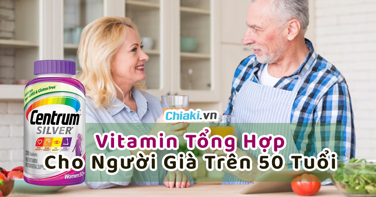 Có những loại vitamin tổng hợp nào phù hợp cho phụ nữ trên 50 tuổi?