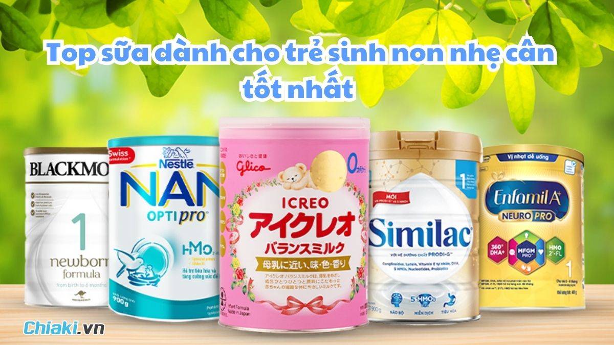 SỮA DÀNH CHO TRẺ SINH NON CỦA NHẬT